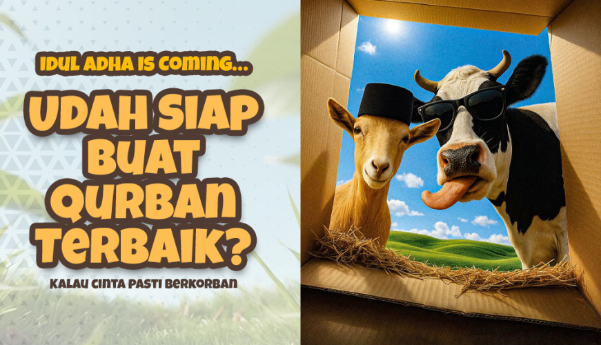 Banner qurban is coming